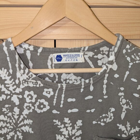 Industry Of All Nations T Shirt Mens XS 100% Organic Cotton Natural Dye Flamingo - Picture 2 of 9